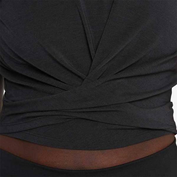 Tricou pentru femei Nike W Nk One Luxe Df Ss Std Tw Tp 31% poliester/ Black photo 5