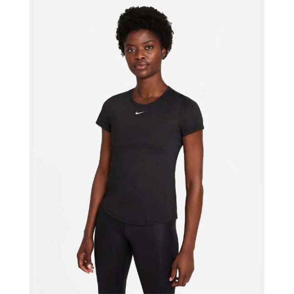 Tricou pentru femei Nike Dri-Fit One Slim 14% elastan/ Black photo 2 Tricou pentru femei Nike Dri-Fit One Slim 14% elastan/ Black photo 2