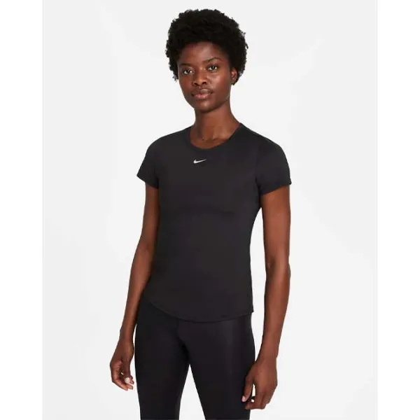 Футболка для женщин Nike Dri-Fit One Slim 14% эластан/ Черный photo 2