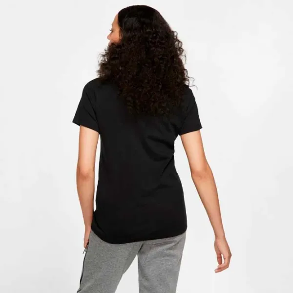 Tricou pentru femei Nike Sportswear Essential Icon Futura 40% poliester/ Black photo 3