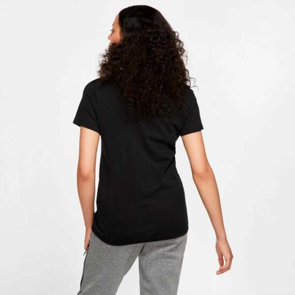 Tricou pentru femei Nike Sportswear Essential Icon Futura 40% poliester/ Black photo 3