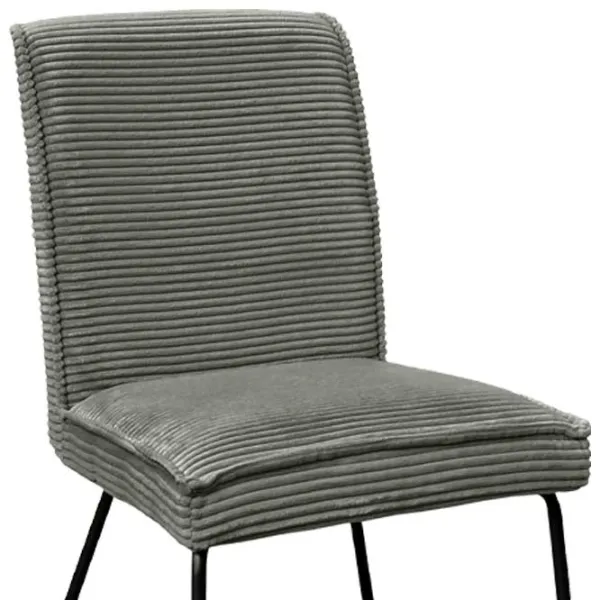Scaun de bucătărie DecoPrim ILIUS Velvet/ Gray photo 2 Scaun de bucătărie DecoPrim ILIUS Velvet/ Gray photo 2