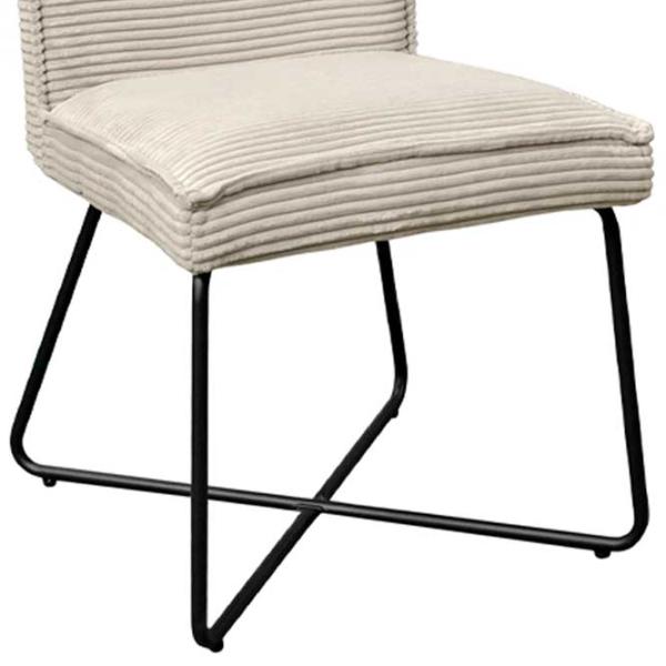 Scaun de bucătărie DecoPrim ILIUS Velvet/ Beige photo 3 Scaun de bucătărie DecoPrim ILIUS Velvet/ Beige photo 3