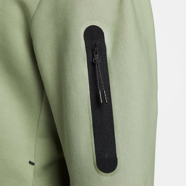 Hanorac pentru bărbați Nike M Nk Tch Flc Gx Po Drept/ Green photo 5