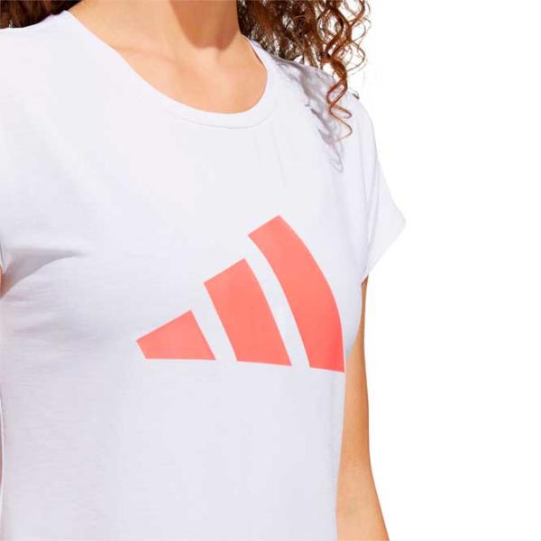 Tricou pentru femei Adidas Shirt 3 Bar 19% elastan/ White photo 4