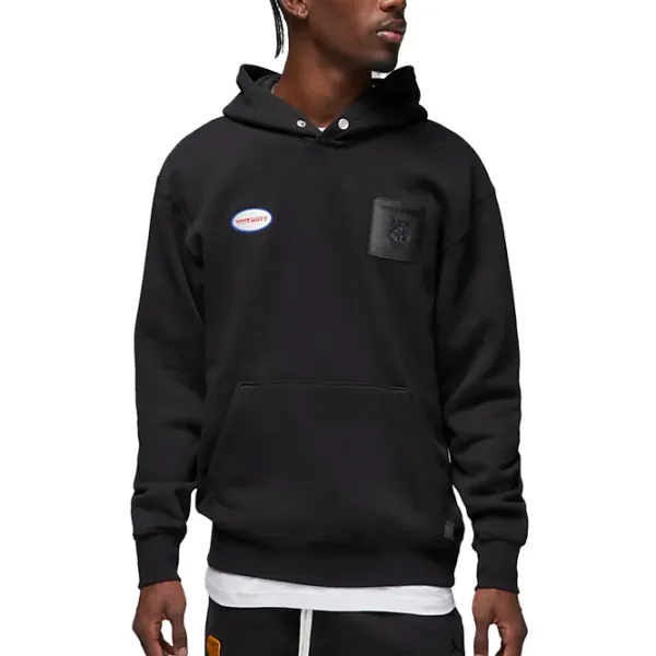 Hanorac pentru bărbați Nike Jordan Westbrook Drept/ Black photo 2