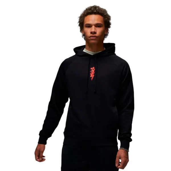 Hanorac pentru bărbați Nike Jordan Zion Df Gfx Csvr Drept/ Black photo 2