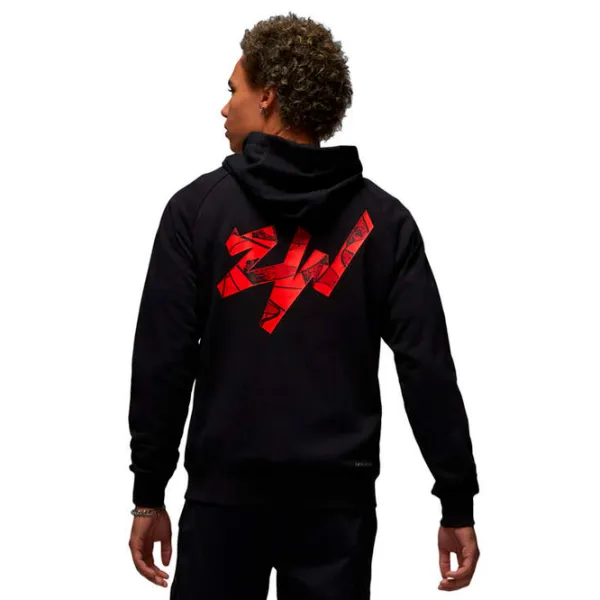 Hanorac pentru bărbați Nike Jordan Zion Df Gfx Csvr Drept/ Black photo 3