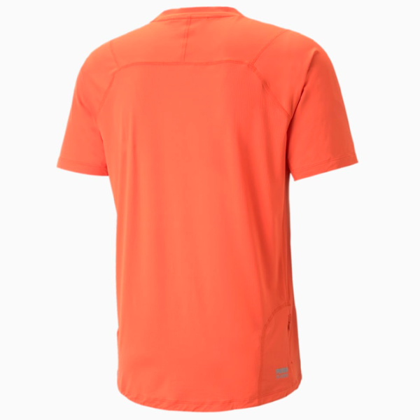 Tricou pentru bărbați Puma M Seasons Coolcell Tee 86% nailon , 14% elastan/ Orange photo 2