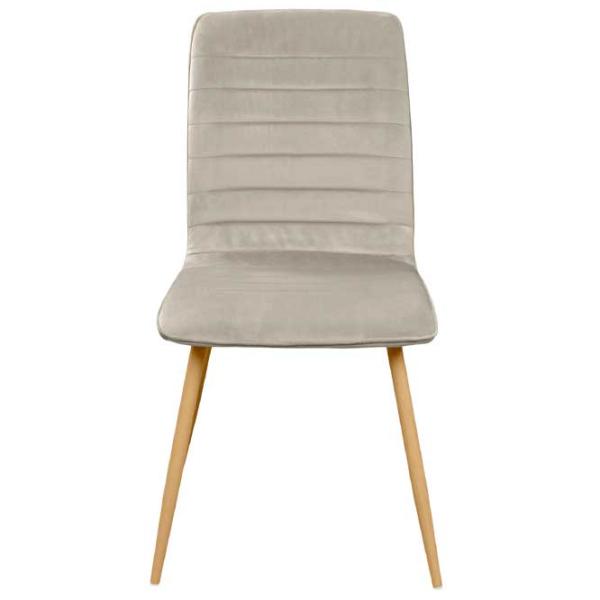 Scaun de bucătărie DecoPrim Ariel Catifea/ Beige photo 4 Scaun de bucătărie DecoPrim Ariel Catifea/ Beige photo 4