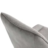 Scaun de bucătărie DecoPrim C2239 Catifea/ Gray photo 6