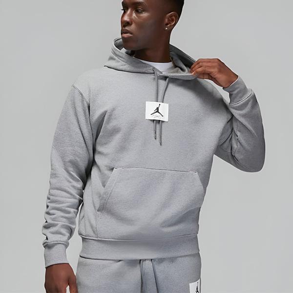 Hanorac pentru bărbați Nike M Jordan Ess Stmt Flc Po Drept/ Gray photo 2