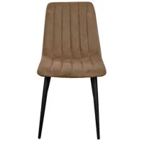 Scaun de bucătărie DecoPrim DC-90 Velvet/ Brown Black photo 2