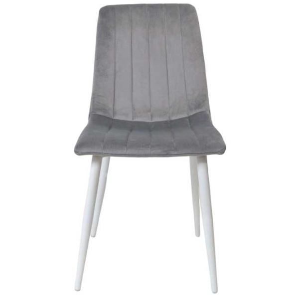 Scaun de bucătărie DecoPrim DC-90P Catifea/ Dark Gray White photo 4 Scaun de bucătărie DecoPrim DC-90P Catifea/ Dark Gray White photo 4