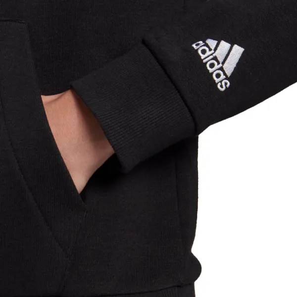 Hanorac pentru femei Adidas Linear French Terry Black photo 6