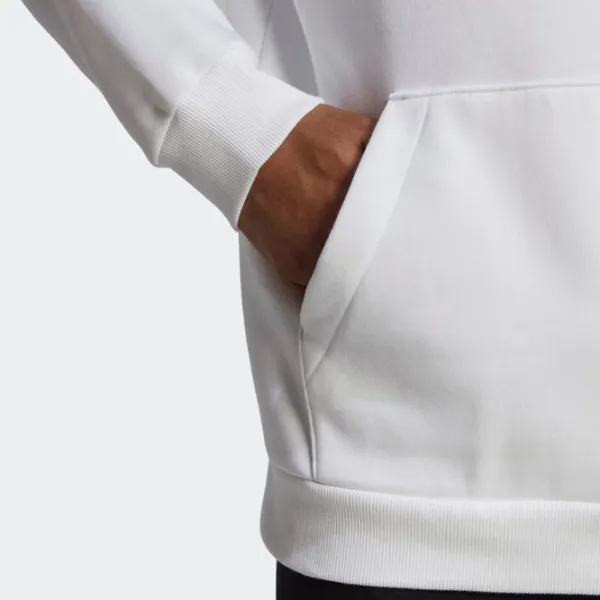 Hanorac pentru bărbați Adidas Essentials Camo Drept/ White photo 7