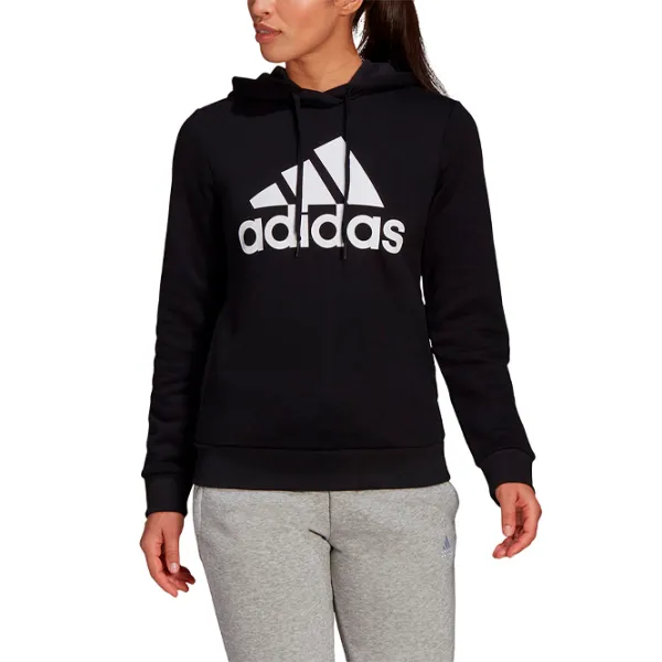 Толстовка для женщин Adidas Big Logo Fleece Черный photo 2