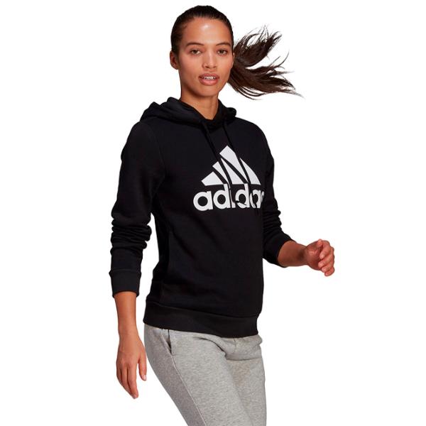 Hanorac pentru femei Adidas Big Logo Fleece Black photo 3