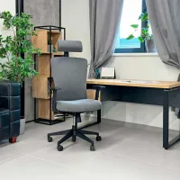Офисное кресло DecoPrim ORCO PLUS Акриловая сетка/ Серый photo 4