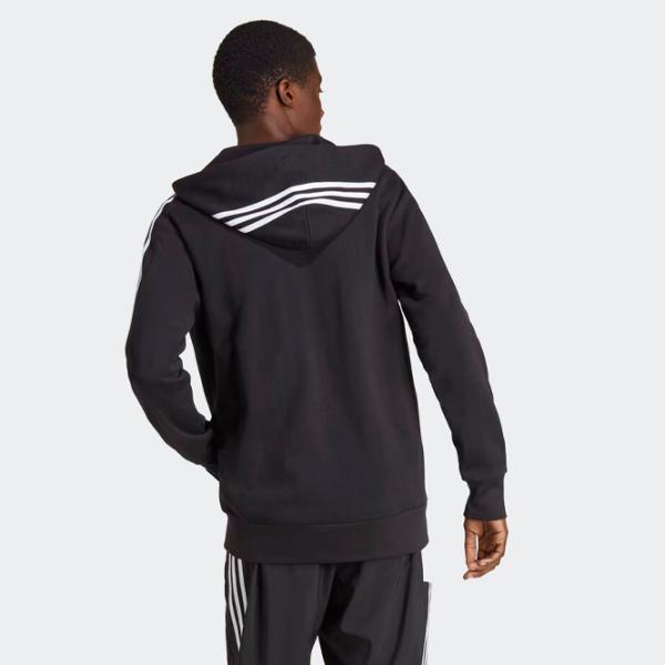 Толстовка для мужчин Adidas Essentials French Terry 3S Прямой/ Черный photo 3