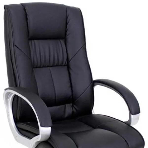 Офисное кресло DecoPrim BX-1130 ЭКО Кожа/ Черный photo 2 Офисное кресло DecoPrim BX-1130 ЭКО Кожа/ Черный photo 2