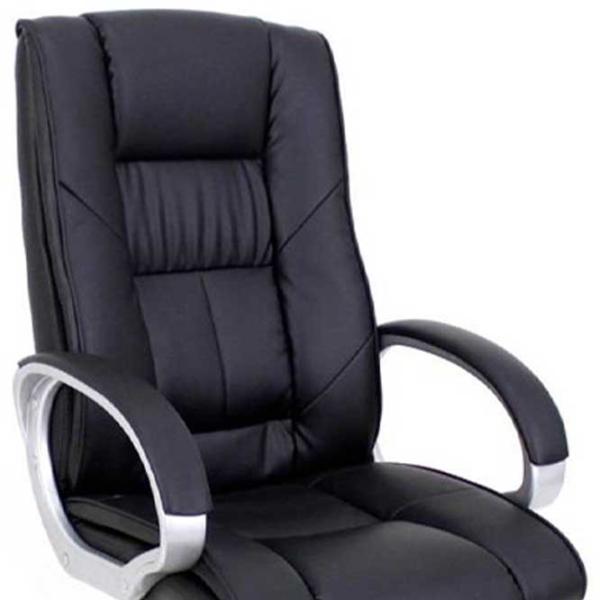 Офисное кресло DecoPrim BX-1130 ЭКО Кожа/ Черный photo 2 Офисное кресло DecoPrim BX-1130 ЭКО Кожа/ Черный photo 2