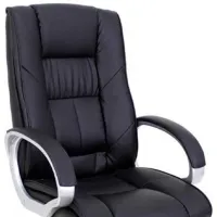 Офисное кресло DecoPrim BX-1130 ЭКО Кожа/ Черный photo 2