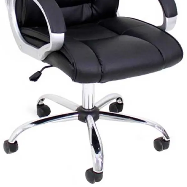 Офисное кресло DecoPrim BX-1130 ЭКО Кожа/ Черный photo 3 Офисное кресло DecoPrim BX-1130 ЭКО Кожа/ Черный photo 3