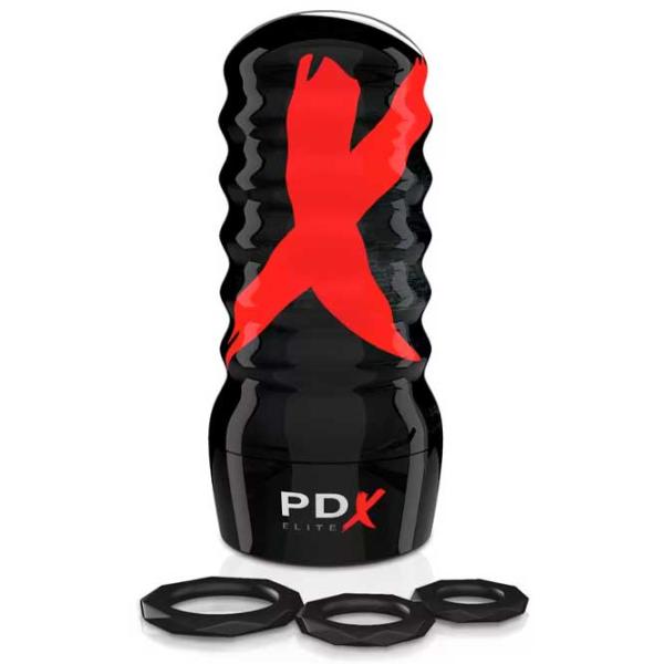 Masturbator Pipedream Extreme Air-Tight Oral Stroker Black photo 3
