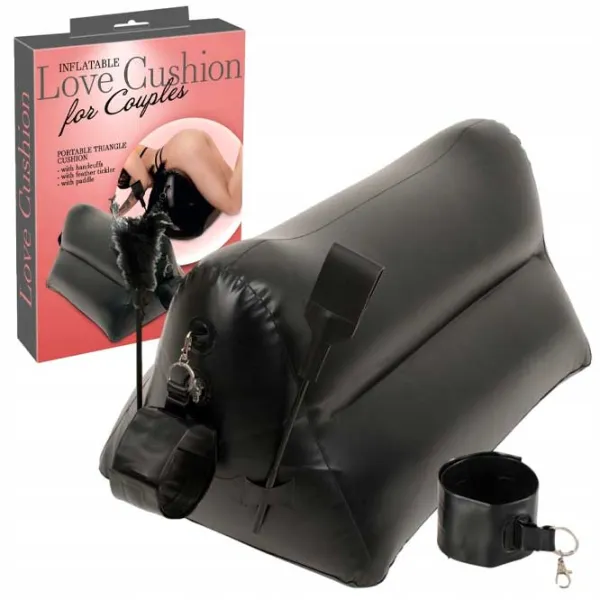 Pernă gonflabilă You2Toys Inflatable Love Cushion Black photo 7