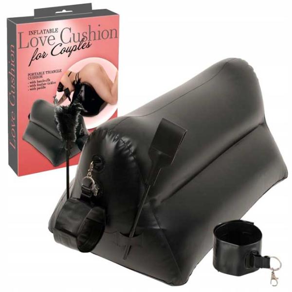 Pernă gonflabilă You2Toys Inflatable Love Cushion Black photo 7