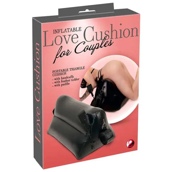 Pernă gonflabilă You2Toys Inflatable Love Cushion Black photo 8