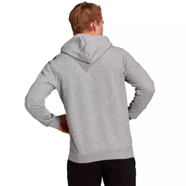 Толстовка для мужчин Adidas 3 Stripes Fleece Прямой/ Серый photo 3
