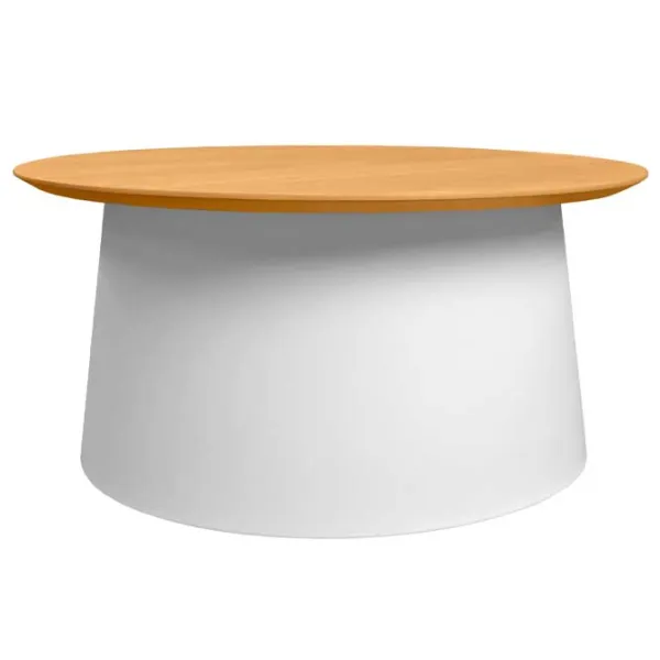 Masă de grădină DecoPrim Ilaria Rotund/ White photo 2