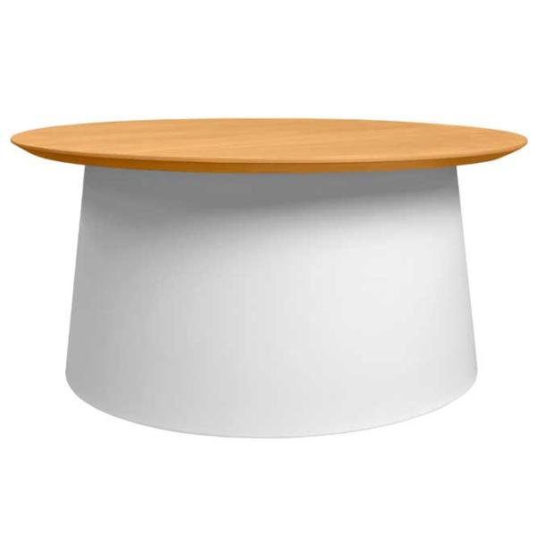Masă de grădină DecoPrim Ilaria Rotund/ White photo 2