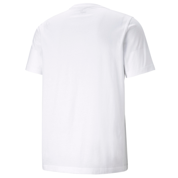 Tricou pentru bărbați Puma Ess Logo Tee 100% bumbac/ White photo 2