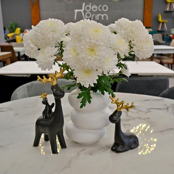 Ваза Deco НФ-0006592 Керамика/ Белый photo 2