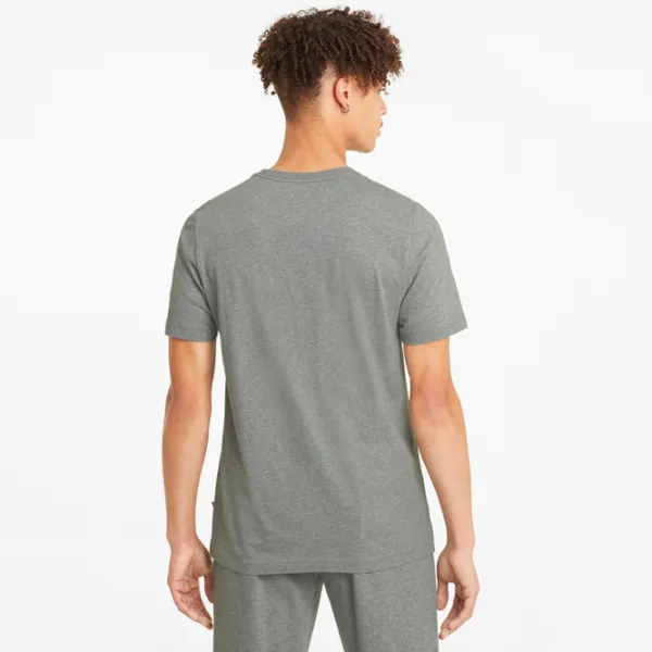 Tricou pentru bărbați Puma Ess Small Logo Tee 100% bumbac/ Gray photo 4