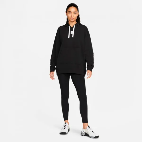 Hanorac pentru femei Nike Pro Dri-Fit Get Fit Black photo 8 Hanorac pentru femei Nike Pro Dri-Fit Get Fit Black photo 8