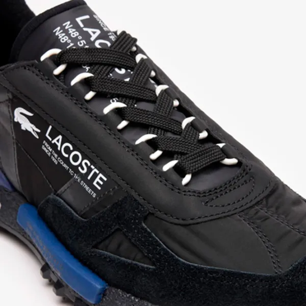 Adidași pentru bărbați Lacoste Elite Active Textile 41/ Black photo 6