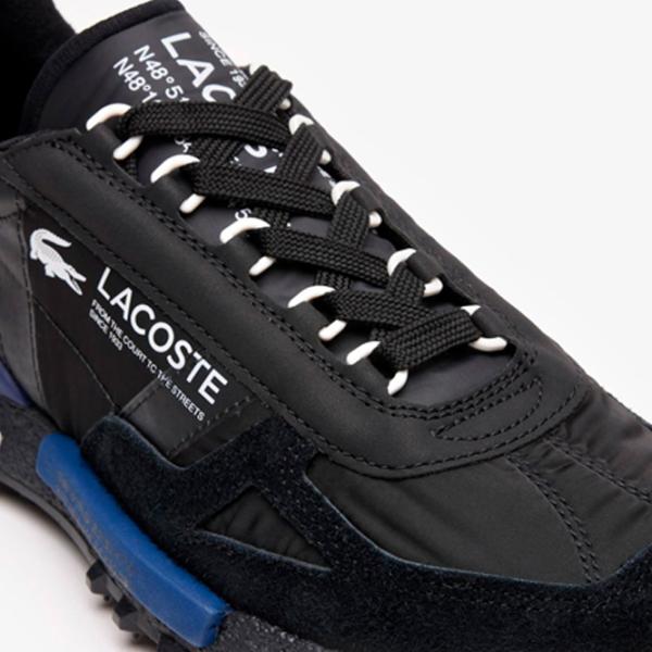 Adidași pentru bărbați Lacoste Elite Active Textile 41/ Black photo 6