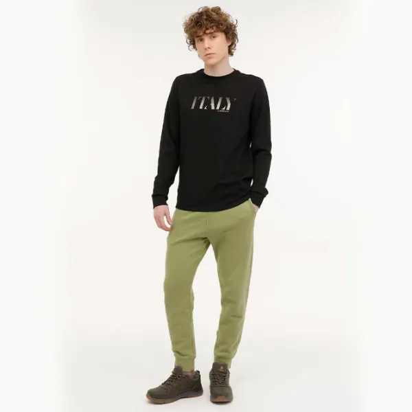 Hanorac pentru bărbați Lumberjack ML OWEN 16ITL1065 4FX Drept/ Black photo 3