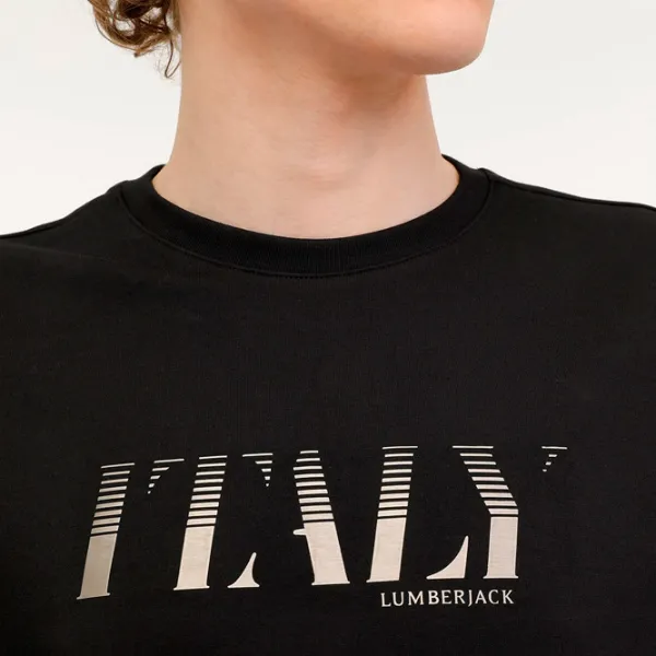 Hanorac pentru bărbați Lumberjack ML OWEN 16ITL1065 4FX Drept/ Black photo 4