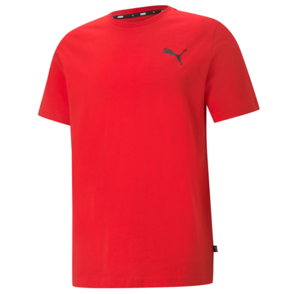 Tricou pentru bărbați Puma Ess Small Logo Tee 100% bumbac/ Red photo 2 Tricou pentru bărbați Puma Ess Small Logo Tee 100% bumbac/ Red photo 2