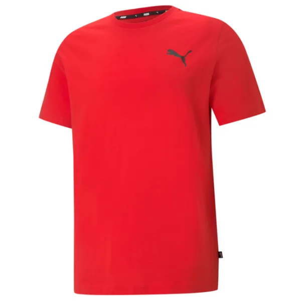 Tricou pentru bărbați Puma Ess Small Logo Tee 100% bumbac/ Red photo 2