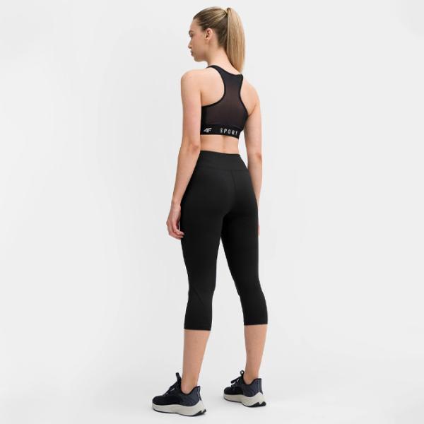 Colanți sport pentru femei 4F 4FSS23TFTIF076 M/ Black photo 3