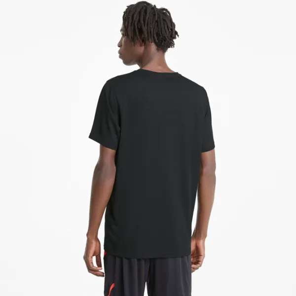 Футболка для мужчин Puma Performance Ss Tee M 100% полиэстер/ Черный photo 4