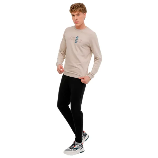 Hanorac pentru bărbați Kinetix ME SHANE 16ED06 3PR Drept/ Beige photo 3