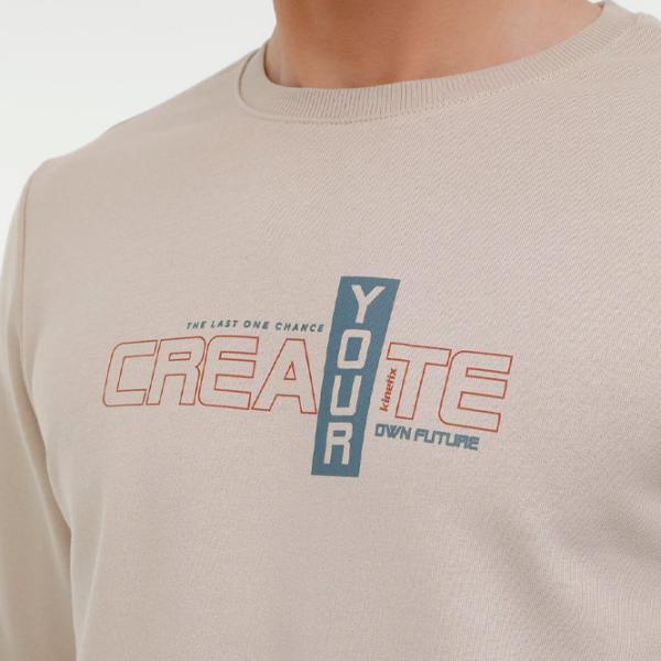 Hanorac pentru bărbați Kinetix ME SHANE 16ED06 3PR Drept/ Beige photo 4