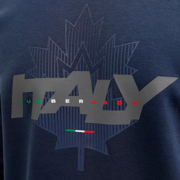 Толстовка для мужчин Lumberjack ML RENATO 17SD1047 3PR Прямой/ Темно-синий photo 4